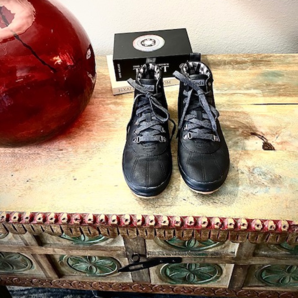 Keds Women’s Scout BT Twill Blk Lace-Up Waterproof